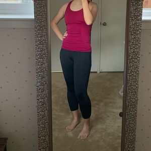 Fuchsia workout tank